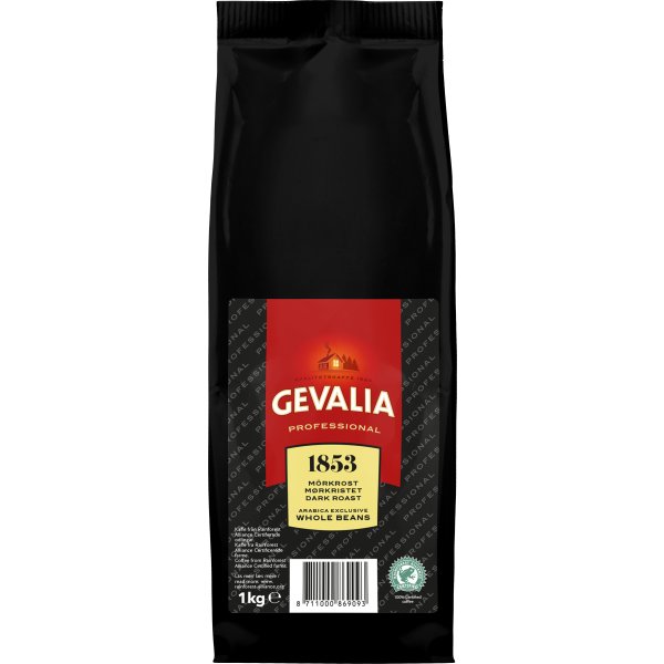 Gevalia 1853 Professional RA helbønner, 1000g