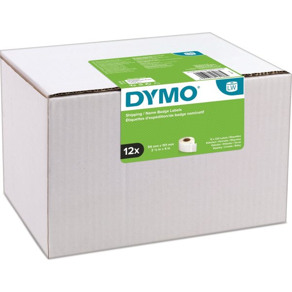 Dymo LabelWriter shipping/navne etiket 54x101 mm