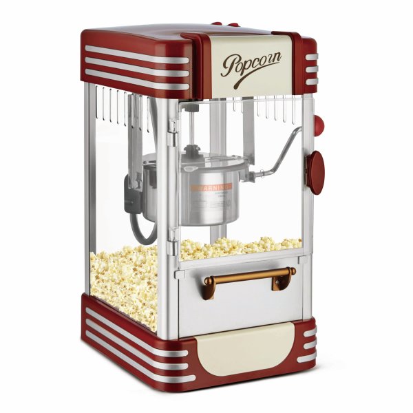 One Touch Popcornmaskine, rød