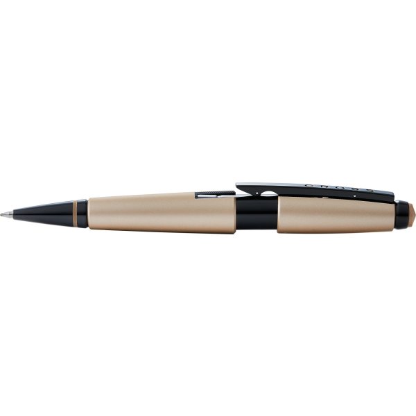 Cross Edge Rollerpen Matt Hazelnut/Black Lomax A/S