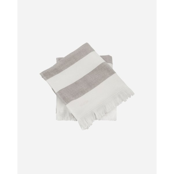 Meraki Barbarum håndklæder, 2 stk. hvide 50x100