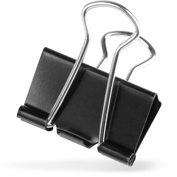 Office Foldback Brevclips | 40 mm | 12 stk.