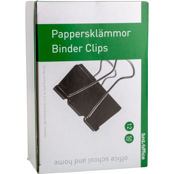Office Foldback Brevclips | 50 mm | 12 stk.
