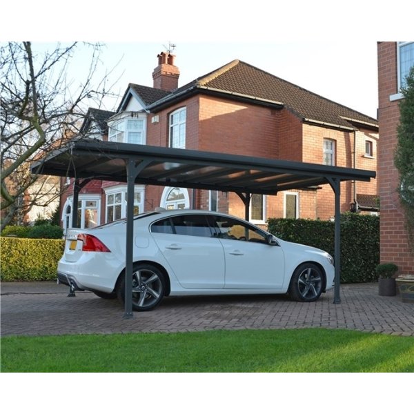 Palram Canopia Verona 5000 carport | Antracitgrå