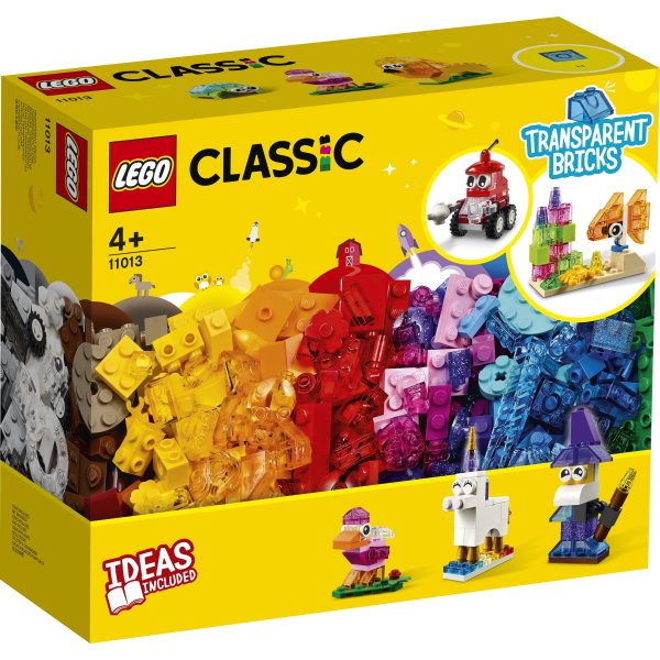 LEGO Classic 11013 Kreative gennemsigtige klodser