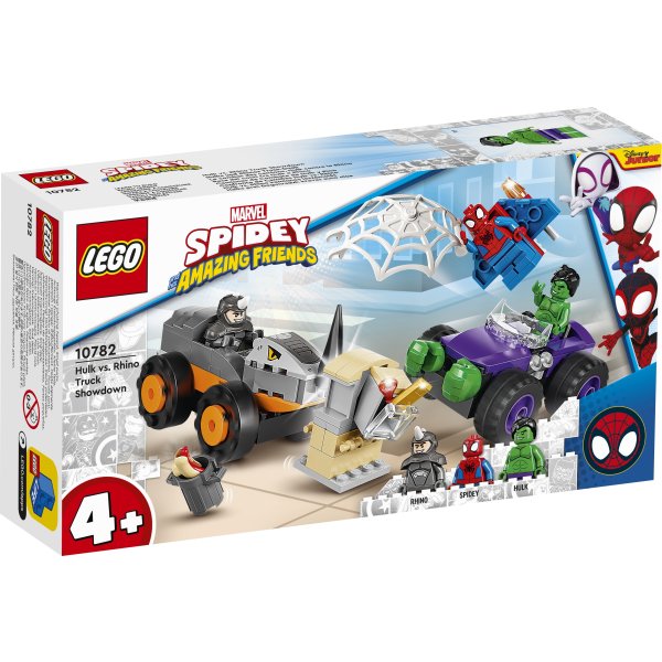 LEGO Spidey 10782 Hulk og Rhinos truck-kamp, 4+