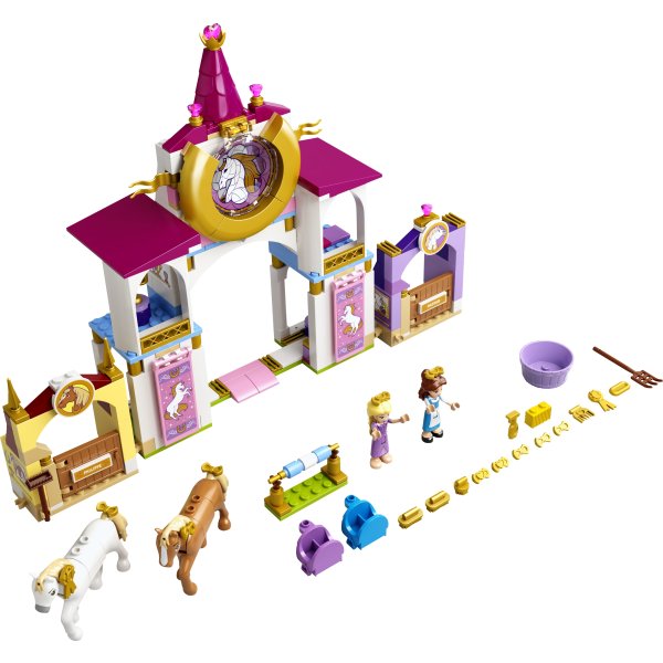 LEGO 43195 Belle og Rapunzels kongelige stalde, 5+