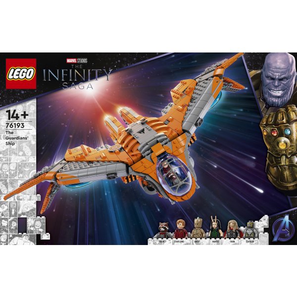 Koordinere Mindst Nerve LEGO Super Heroes 76193 Guardians-rumskibet, 14+ - Fri Fragt | Lomax A/S