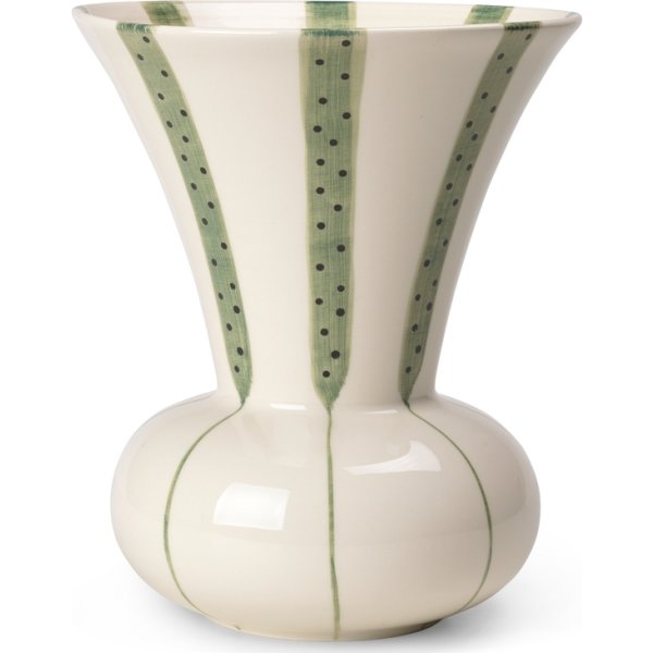Samle Energize Indskrive Kähler Signature vase, grøn H 20 cm | Lomax A/S