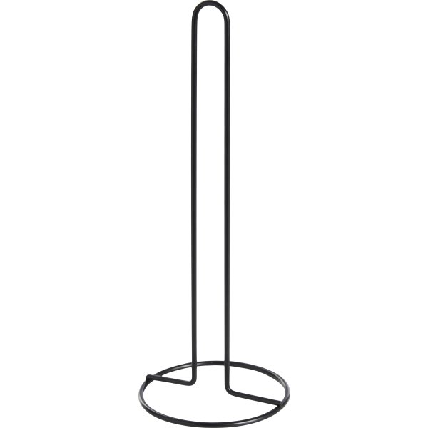 Køkkenrulleholder, Sort