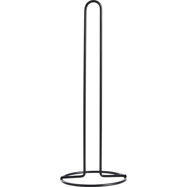 Køkkenrulleholder, Sort