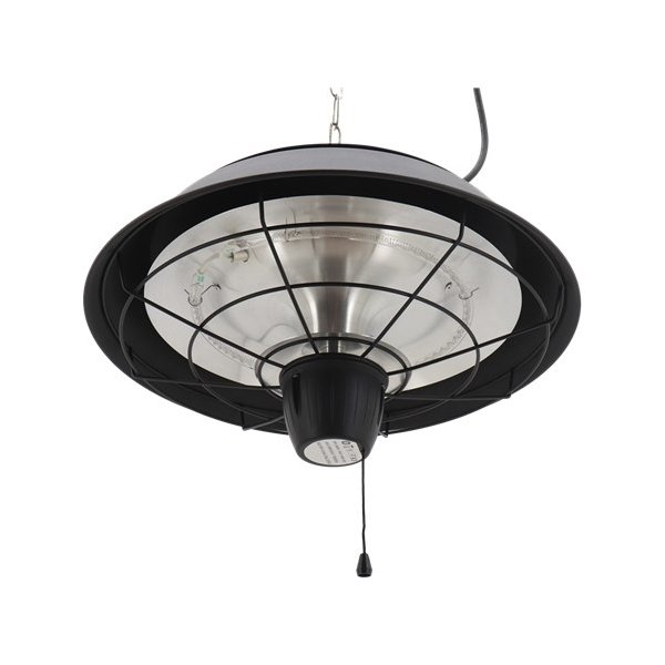HORTUS terrassevarmer hængemodel 1500W, Ø42cm,sort