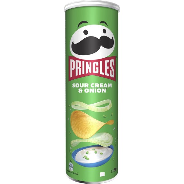 Pringles Sour Cream & Onion, 165g