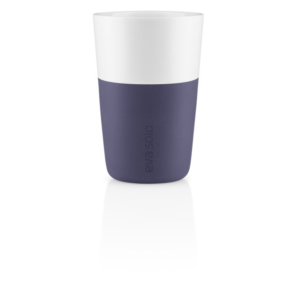 Eva Solo Caffe Latte-krus, 2 stk. violet blue