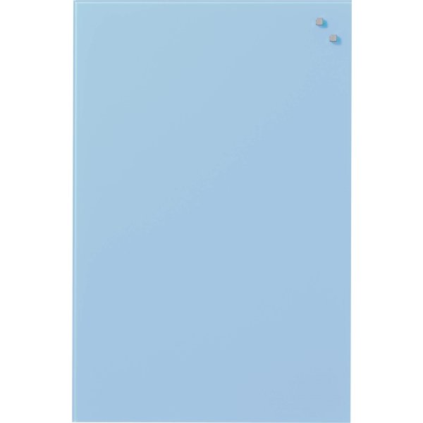 NAGA magnetisk glastavle 40x60 cm., lyseblå