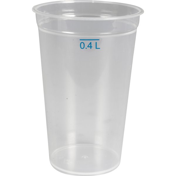 Plastdrikkeglas | Flergangsbrug | 40 cl | 12 stk.