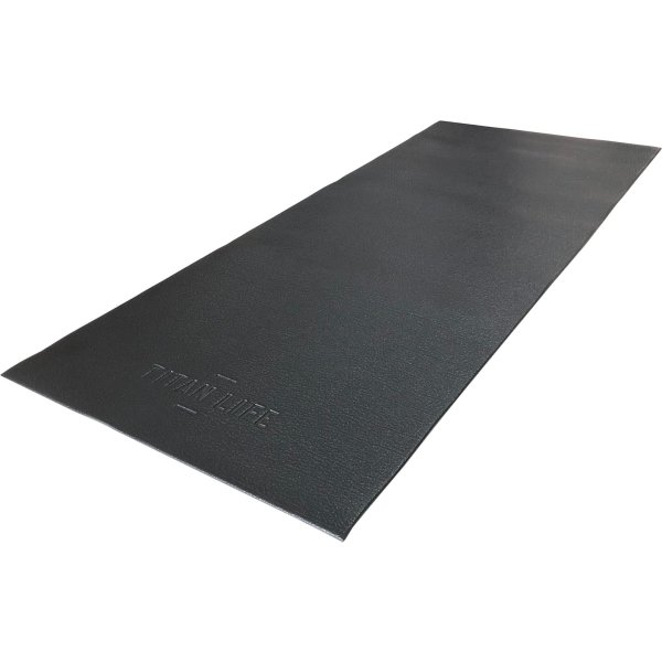 Titan Life Beskyttelsesmåtte, Sort, 155x65x0,6 cm