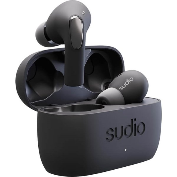 SUDIO E2 trådløse hovedtelefoner, sort
