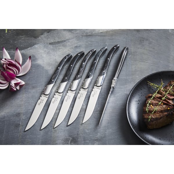 Laguiole by Hâws Steakknive, 6 stk.