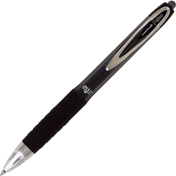 Uni-Ball Signo UMN-207 Rollerpen | F | Sort