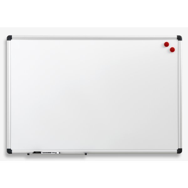 NAGA magnetisk whiteboard, 90x120 cm, alu ramme
