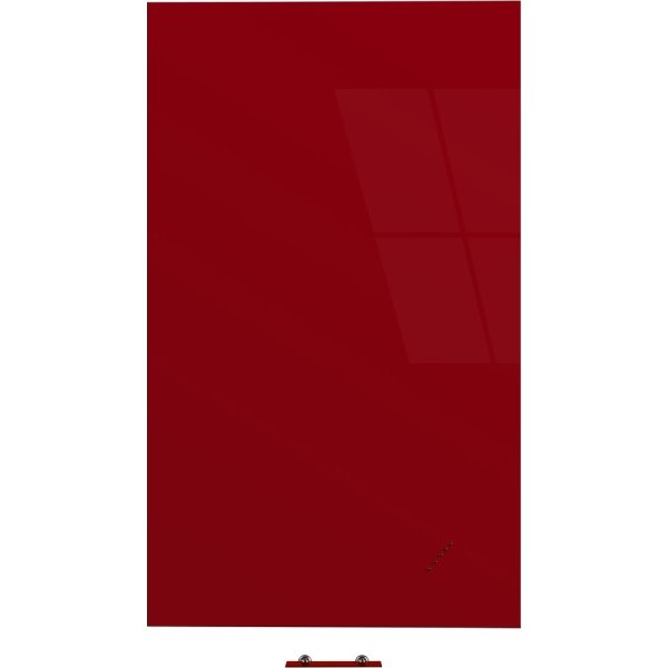 Vanerum Freeze glastavle, 60 x 90 cm, rød