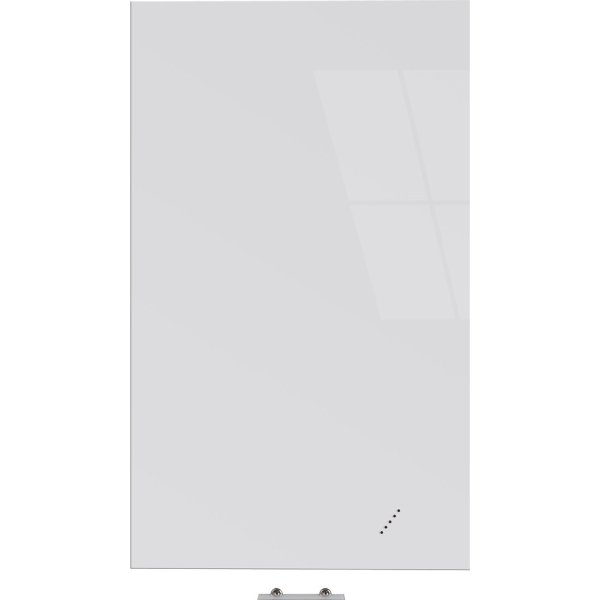 Vanerum Bright glastavle, 60 x 90 cm, hvid