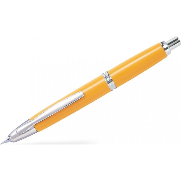 Pilot Capless Rhodium T reservoarpenna | F | Gul