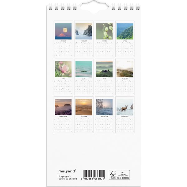 Mayland 2023 Mini vægkalender