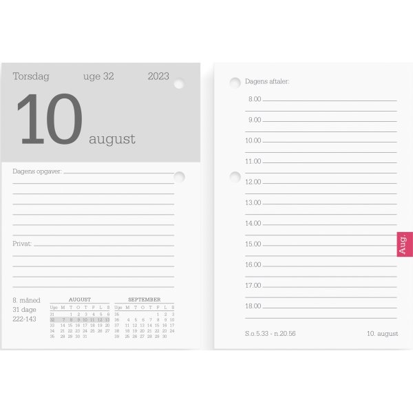 Mayland 2023 Blokkalender | Refill