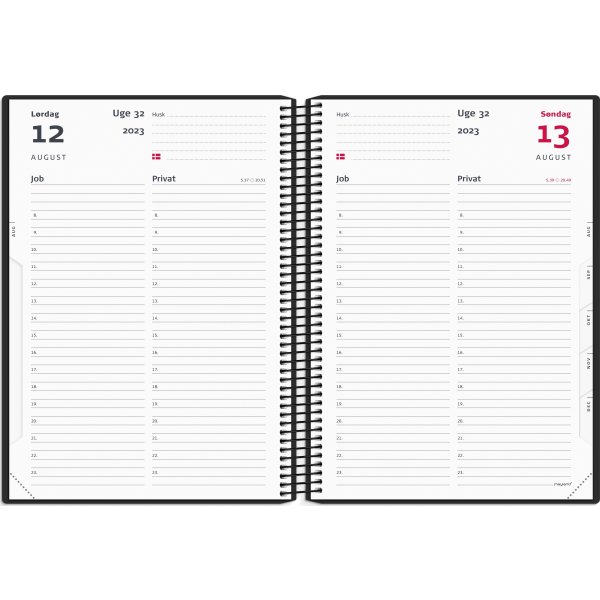 Mayland 2023 Kalender | 1-dag | Job/privat | A5