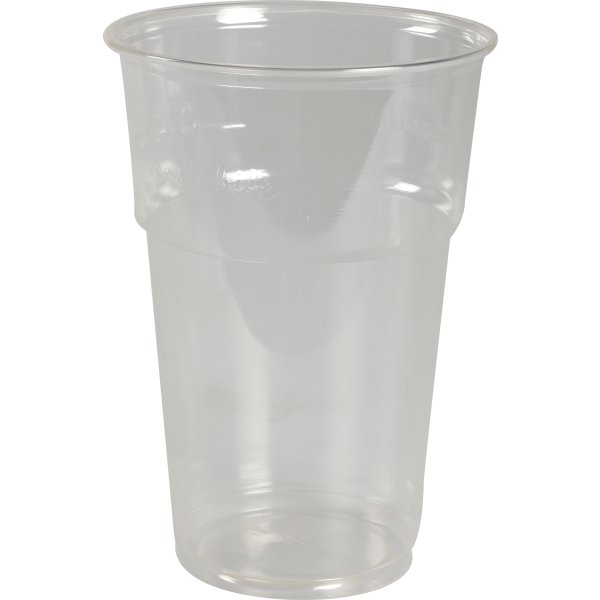 Plastikglas, PLA, Klar, 40 cl, 50 stk.