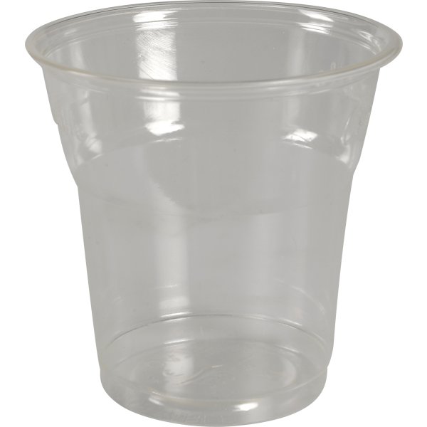 Plastikglas, PLA, Klar, 18 cl, 50 stk.