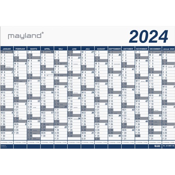 Mayland 2024 Kæmpekalender | 1x13 mdr. | Plast