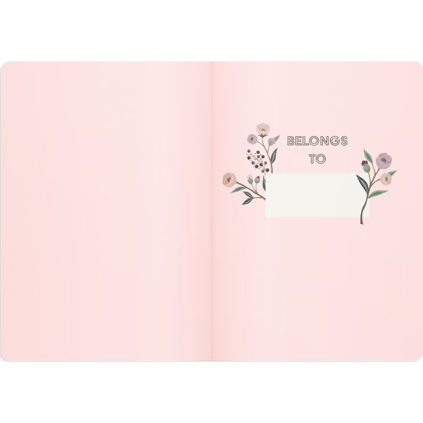 Burde Deluxe Notesbog | A5 | Linjeret | Twigs