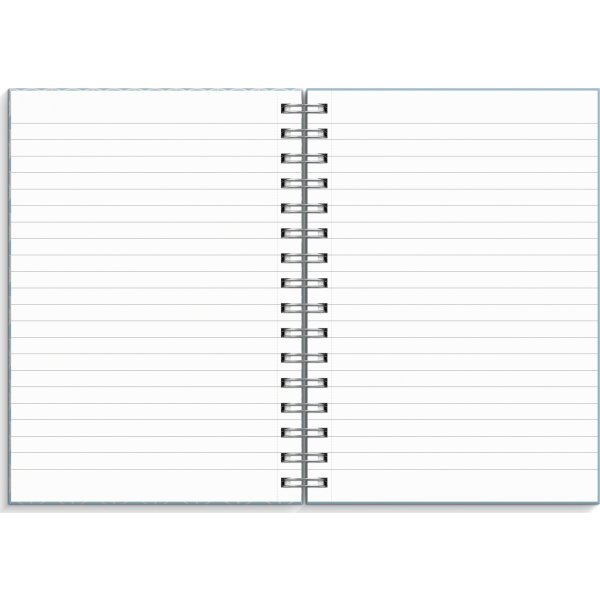 Burde Notesbog, A5, linjeret, circles