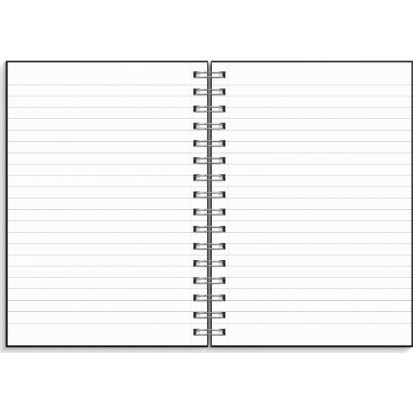 Burde Notesbog | Spiral | A5 | Linjeret | Notes