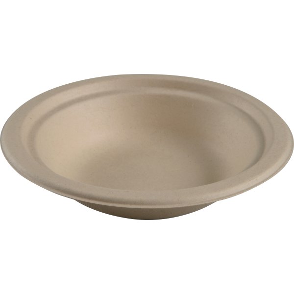Engangsskål, Bagasse, 400 ml, 50 stk.
