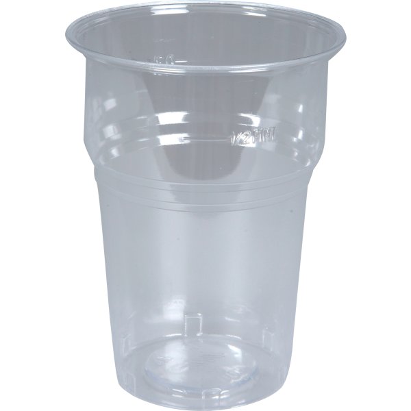 Plastikglas, PS, Klar, 40 cl, 50 stk.