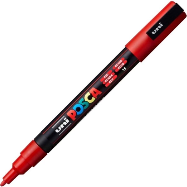 Posca Marker | PC-3M | 1,3 mm | 8 standardfarver