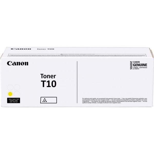 Canon Lasertoner T10, 10.000 sider, gul