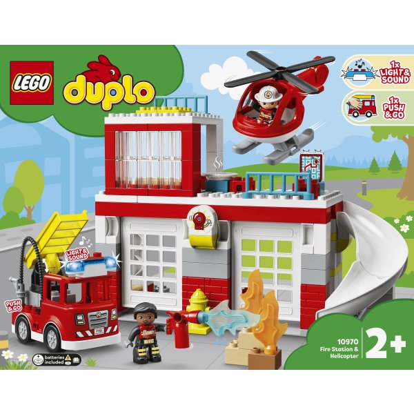 LEGO 10970 Brandstation og helikopter | Lomax A/S