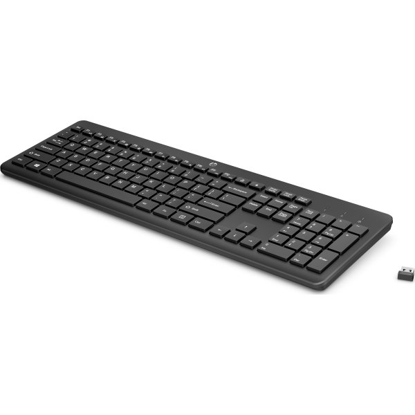 HP 230 trådløst tastatur, sort