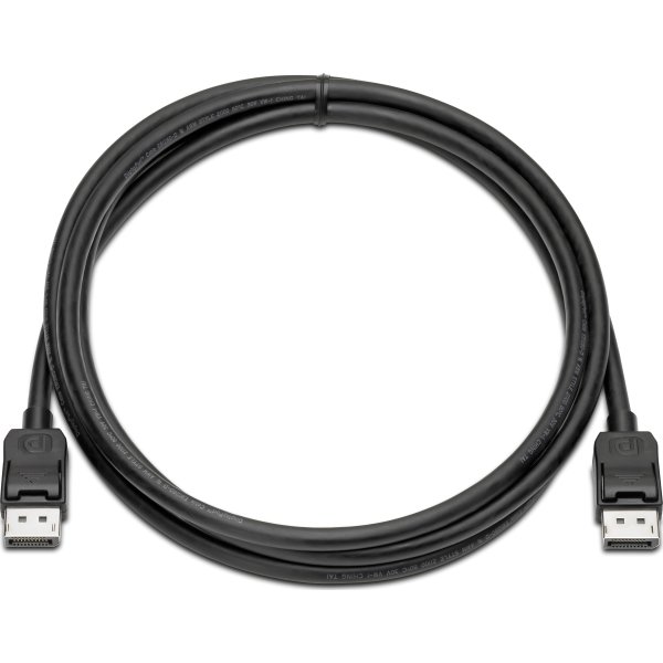HP DisplayPort kabel, 2 meter, sort