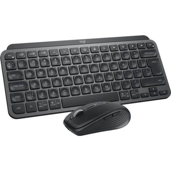 Logitech MX Keys Mini Tastatur og mus-sæt, sort