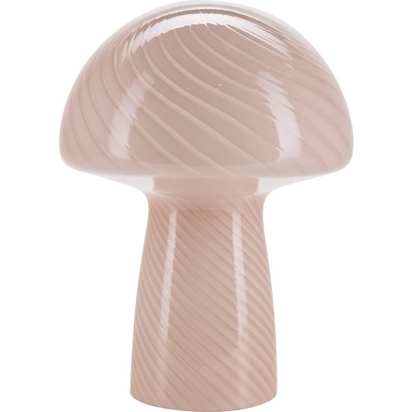 Bahne Mushroom bordlampe, stor rosa