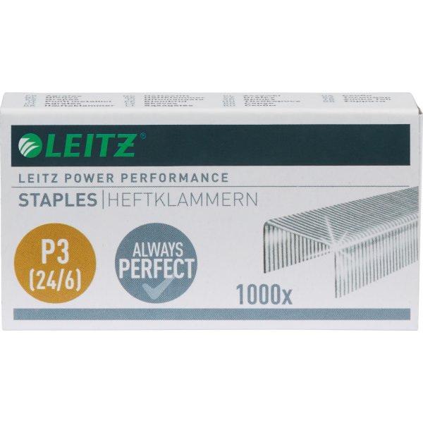 Leitz Hæfteklamme | P3 | 24/6 | 1000 stk.