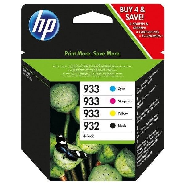 HP 932/933 blækpatroner, sampak