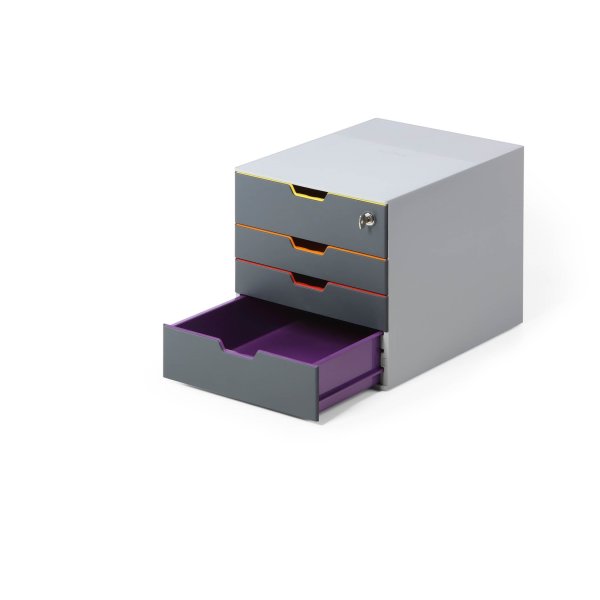 Durable Varicolor Skuffekabinet | Safe | 4