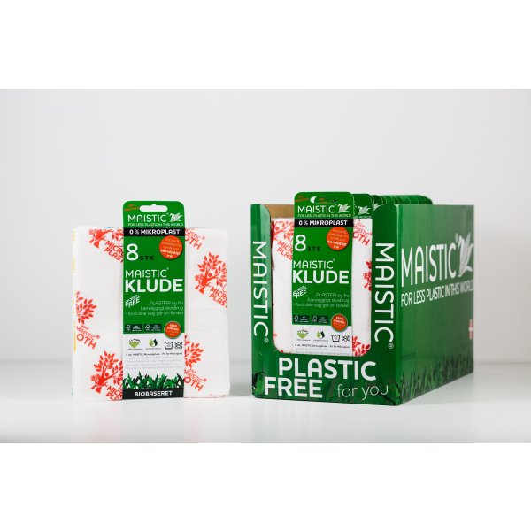 Maistic universalklud u/ mikroplast 38x32cm, 8 stk